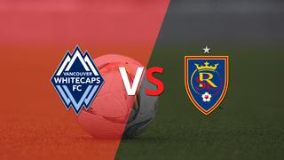 Termina el primer tiempo con una victoria para Vancouver Whitecaps FC vs Real Salt Lake por 1-0