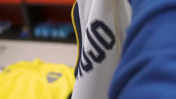 Dedicatoria de Boca Juniors a Marcos Rojos por su lesión. (Video: CABJ)