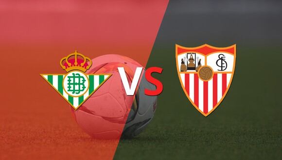 Betis y Sevilla se mantienen sin goles al finalizar el primer tiempo