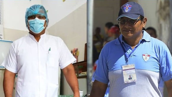 Luis Enrique, el entrenador de Copa Perú que es médico y lucha contra el COVID-19 (Foto: Cortesía)
