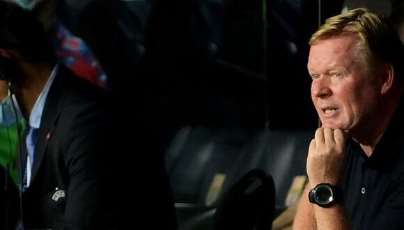 Ronald Koeman pasa por la segunda temporada como entrenador del Barcelona. (Foto: AFP)