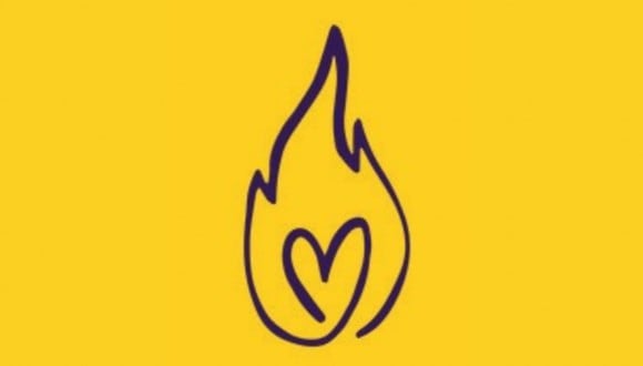 En esta imagen hay dos opciones: el fuego y el corazón. ¿Qué viste primero? (Foto: MDZ Online)