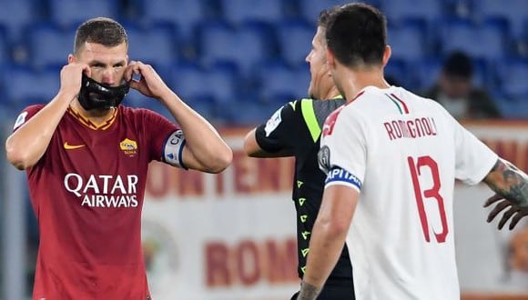 Milan vs. Roma: chocan por la jornada 28 de la Serie A. (Foto: AFP)