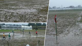 ¿Creíste que solo en Copa Perú habían canchas horribles? Mira como juegan en Uruguay [FOTOS]