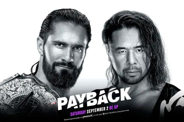 Seth Rollins vs Shinsuke Nakamura es el evento estelar de WWE Payback desde el PPG Paints Arena, Pittsburgh (Foto: WWE)