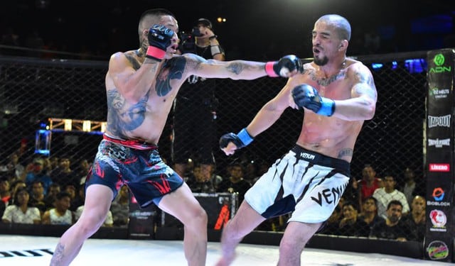 Marco Muñoz derrotó a Wanderson Targiño por decisión unánime. (Foto: FFC)