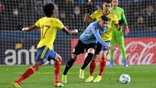 Un punto para cada uno: Colombia empató 0-0 con Uruguay por las Eliminatorias a Qatar 2022