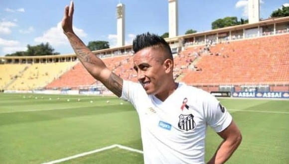 Christian Cueva jugó en Santos en 2019, pero no marcó ni un solo gol. (GEC)