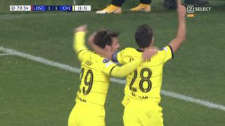 Liquida la serie: Azpilicueta irrumpe en el área y marca el 2-1 del Chelsea vs Lille [VIDEO]