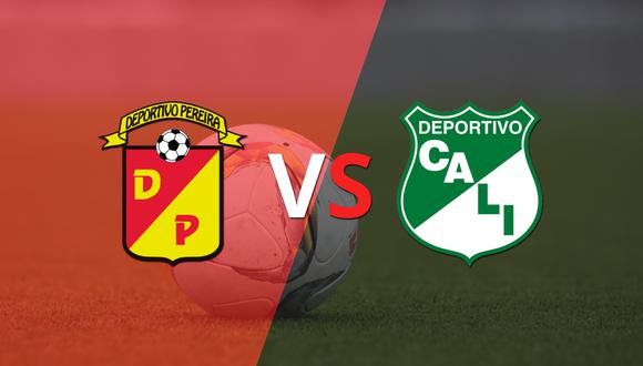 Al comienzo del segundo tiempo Pereira y Deportivo Cali empatan 1-1