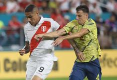 Perú no pudo ante Colombia y cayó 1-0 en su último amistoso FIFA del año