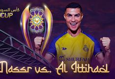 Con Cristiano Ronaldo: resumen, goles y video Al Nassr vs. Al Ittihad (1-3) por la  Supercopa Arabia 