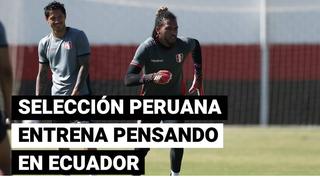 Copa América: la Selección Peruana se prepara para el partido frente a Ecuador