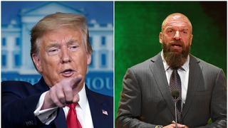 ¡Palabra de presidente! Triple H recibió los saludos de Donald Trump por sus 25 años como luchador de WWE