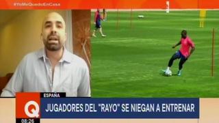 Luis Advíncula vive drama en Rayo Vallecano