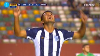 Janio Posito anotó el tercer gol de Alianza Lima tras grave error de Adan Balbín