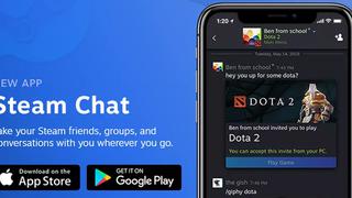 Valve lanza 'Steam Chat', la app que te permite hablar con tus amigos de Steam desde el móvil