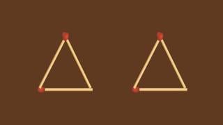 Forma 4 triángulos con un solo 1 movimiento: desafía inteligencia con el test visual