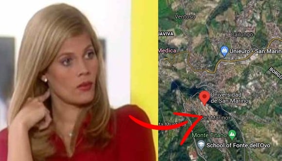 ¿Sabes dónde realmente queda la famosa 'San Marino' de "Betty, la fea"? Aquí te lo decimos usando Google Maps. (Foto: Netflix - Google Maps)