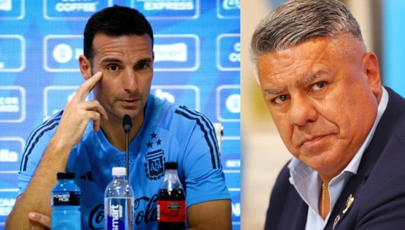 Lionel Scaloni y Claudio Tapia se reunirán para definir continuidad en Selección de Argentina. (Foto: Composición)