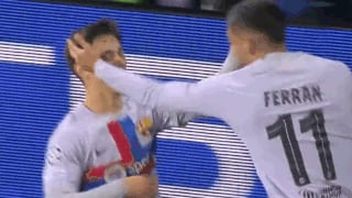 No lo perdona: doblete de Ferran Torres para el 3-1 de Barcelona vs. Viktoria [VIDEO]