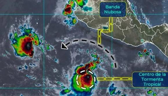 Tormenta tropical Frank en México: trayectoria en vivo, qué estados afectará y dónde está ahora