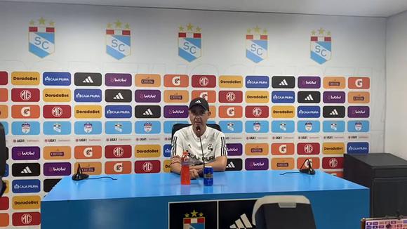 Tiago Nunes habló en conferencia de prensa tras la derrota de Sporting Cristal. (Video: Irene Carranza / Depor)
