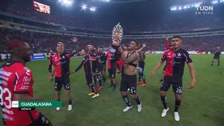 La felicidad de ser campeón: Santamaría celebró el título con Atlas en la Liga MX [VIDEO]