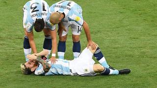 El sufrimiento de un narrador argentino: renegó, insultó a los jugadores y se fue de la cabina