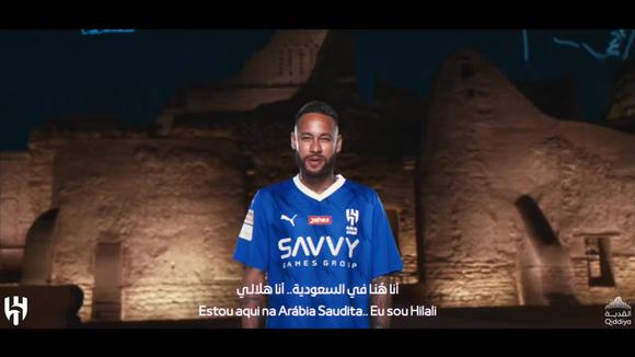 Official: Neymar leaves PSG and is a new Al Hilal player.  (Video: Al Hilal)