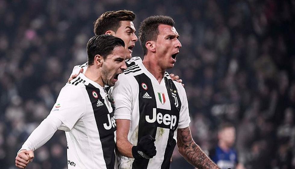 Juventus venció al Inter y es más líder que nunca de la Serie A de Italia. (Getty)