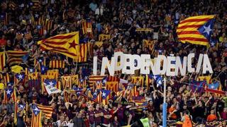 Independentistas se harán notar: Tsunami Democràtic ‘amenaza’ con pelotas hinchables el Camp Nou