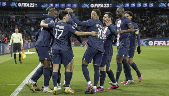 Hugo Ekitike anotó el 1-0 de PSG vs. Angers, por la Ligue 1. (Foto: Getty)