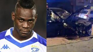 Otra vez Balotelli: sufrió accidente de tránsito y se negó a prueba de alcoholemia