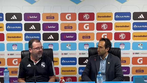 Enderson Moreira fue presentado en Sporting Cristal (Video: Carlos Lázaro/Depor)