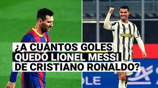 Cristiano hace historia: ¿a cuántos goles quedó Lionel Messi de Ronaldo? 