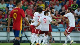 España perdió 1-0 ante Georgia en amistoso previo a Eurocopa Francia 2016