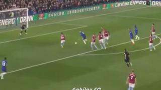 ¡Para seguir enamorando al Real Madrid! Golazo de Hazard en el Chelsea-West Ham por Premier [VIDEO]