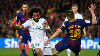 ¿Penal o karma? La polémica falta no cobrada a Marcelo en el Barcelona vs. Real Madrid