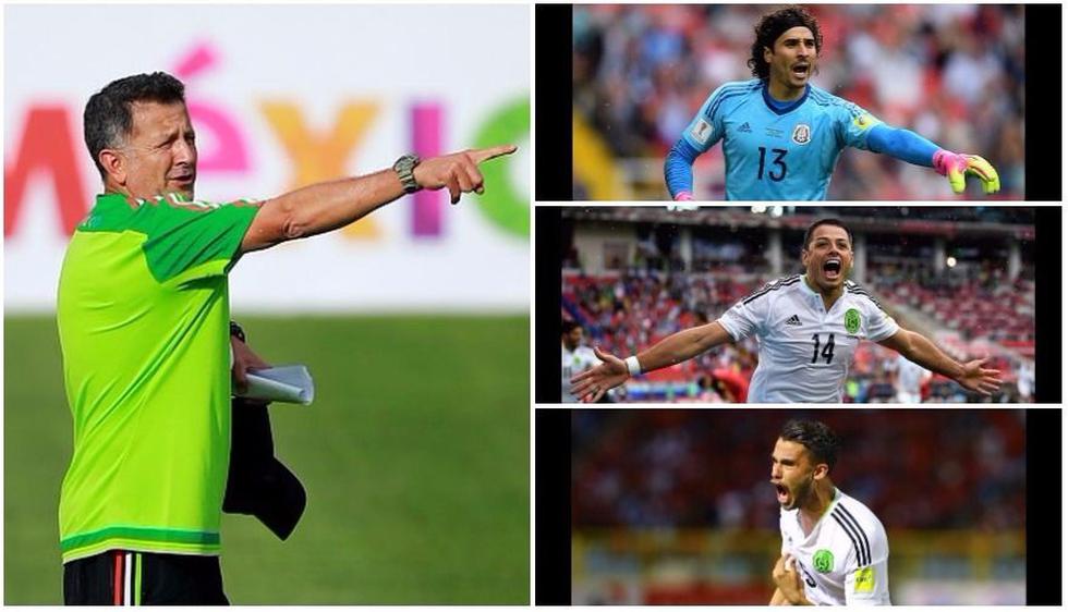 Los diez jugadores que Juan Carlos Osorio siempre llamó a Eliminatorias (Getty Images).