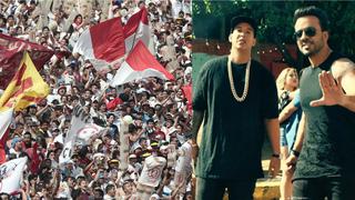 Hincha de Universitario alienta a su equipo al ritmo de 'Despacito', el éxito de Luis Fonsi y Daddy Yankee