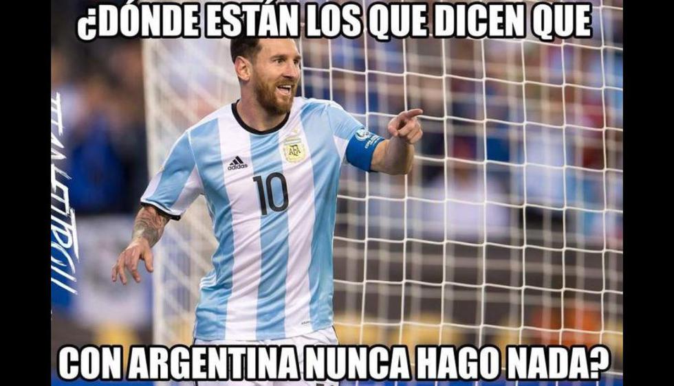 Los mejores memes de la goleada de Argentina sobre Colombia en Eliminatorias. (Difusión)