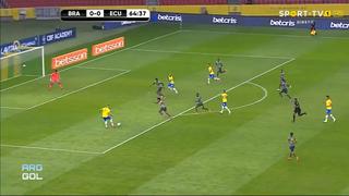 Neymar limpió la jugada: Richarlison anotó el 1-0 de Brasil vs. Ecuador [VIDEO]