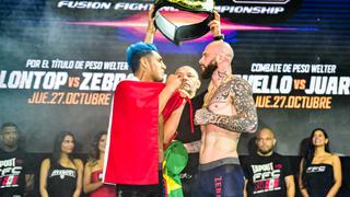 Créditos peruanos de MMA se enfrentan a oponentes extranjeros