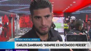 Carlos Zambrano analiza la derrota de la selección peruana ante Ecuador