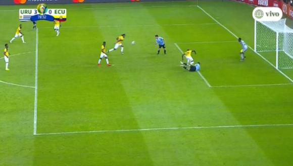 Ecuador vs. Uruguay: Mina y el autogol para el 4-0 por la Copa América- (América TV)