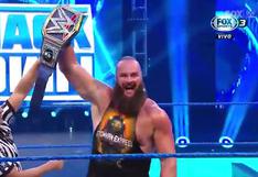 ¡Lo hizo puré! Braun Strowman le dio una paliza a The Miz en SmackDown [VIDEO]