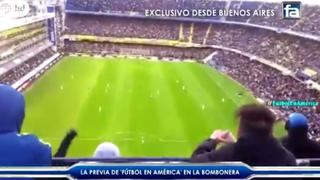 Perú vs. Argentina: mira cómo se movió La Bombonera en el partido entre Boca y Chacarita