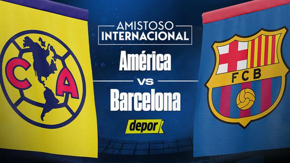 América vs. Barcelona: sigue la transmisión del partido amistoso (Video: @ClubAmerica)