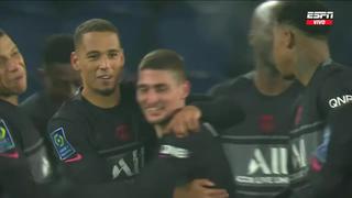 El segundo de la noche: gol de Kehrer para PSG vs. Brest en la Ligue 1 